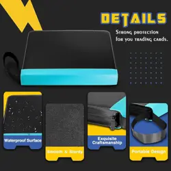 Card Binder, 9 Pocket Waterproof Trading Card Album, 720 Pocket Double Sided ... - Image 4
