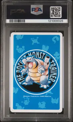 PSA 10 Raichu 3 of Diamonds Blue Back Playing Poker Card 1998 Japanese Pokemon - Image 2