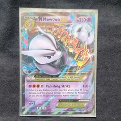 Pokemon TCG M Mewtwo EX 63/162 Ultra Rare Holo Card XY Breakthrough - Image 1