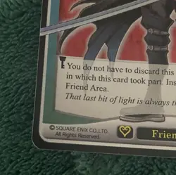 Kingdom Hearts TCG Sephiroth Holo Foil SR 32/91 Square Enix Disney Card Game - Image 2