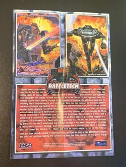 BattleTech Original Trading Card Game Limited Edition Starter Deck COMPLETE - Image 5