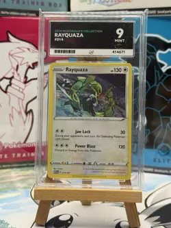 Rayquaza - 14/15 - 2024 McDonalds Collection - Graded ACE 9 - Pokemon Card - Image 1
