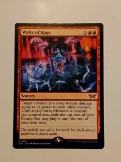 Waltz of Rage - 165 - DSK - NM - MTG Magic the Gathering - Image 1