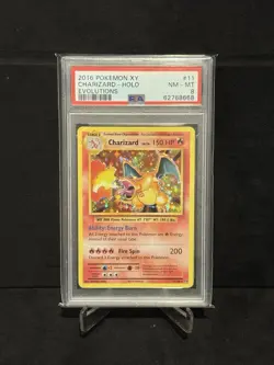 Charizard 11/108 HOLO - 2016 Pokemon XY Evolutions - PSA 8 NEAR MINT - MINT - Image 1