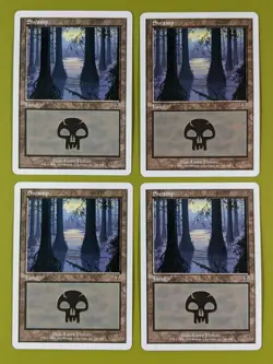 Swamp (348) x4 Seventh Edition 7th 4x Magic the Gathering MTG - Image 1