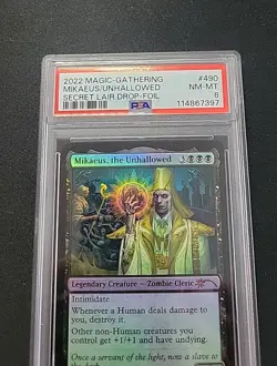 2022 Mikaeus the Unhallowed 490 FOIL Secret Lair Drop MTG PSA 8 SLD NM - Image 3