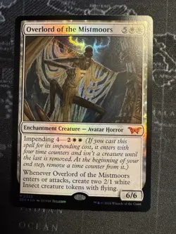 MTG - Overlord of the Mistmoors - Regular Foil - Duskmourn: House of Horror MTG - Image 1