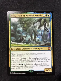 MTG - Uro, Titan of Nature's Wrath Commander: Modern Horizons 3 - Image 1