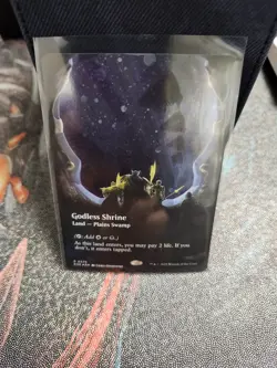 Godless Shrine (Borderless) (Galaxy Foil) 0375 Edge of Eternities MTG EOE - Image 2