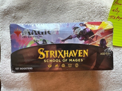 MtG- Magic: The Gathering- Strixhaven School of Mages - Set Booster Box 30 packs 630509975679 - Image 1