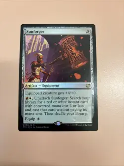 Sunforger (Foil) NM Modern Masters MTG - Image 1