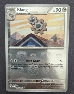 Pokemon TCG Black Bolt Klang Masterball 062/086 Near Mint - Image 1