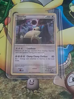 Snorlax 33/95 Call of Legends Regular Non Holo Rare Pokemon Card 2011 - Image 1