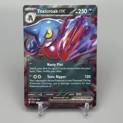 Pokemon - Toxicroak ex 131/198 SV01: Scarlet & Violet Base Set Holo - Image 1