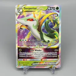 Pokemon - Serperior VSTAR 008/195 Swsh12: Sword & Shield - Silver Tempest Holo - Image 1