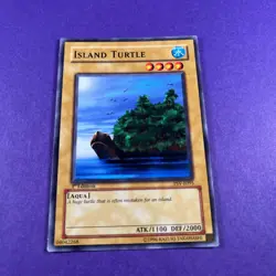 Island Turtle PSV 1st Edition PSV-E095 Yugioh Trading Card TCG - Image 1