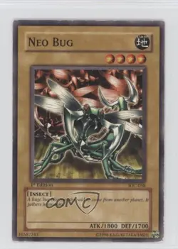 Neo Bug 1st Ed. YuGiOh Invasion of Chaos #IOC-058 2004 - Image 1