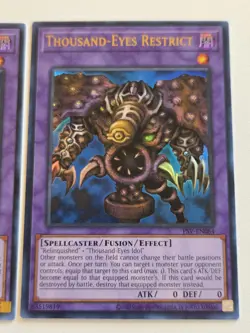 Thousand-Eyes Restrict PSV-EN084 + Millennium-Eyes Restrict MAMA-EN064 Yugioh x2 - Image 2