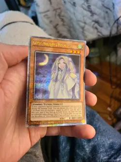 Yugioh Ghost Mourner & Moonlit Chill RA04-EN033 1st Quarter Century Secret Rare - Image 1