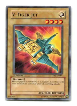 V-Tiger Jet - DP2-EN001 1st Edition - YuGiOh-LP - Image 1