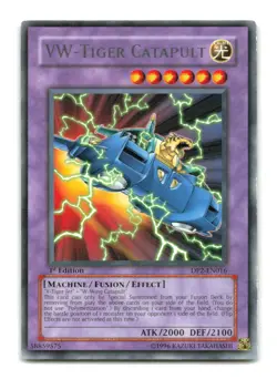 VW-Tiger Catapult - DP2-EN016 1st Edition Rare - YuGiOh-LP - Image 1