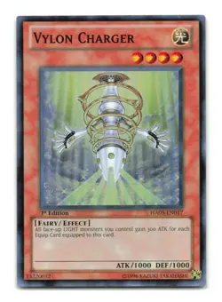 Vylon Charger - HA05-EN017 1st Edition Super Rare - YuGiOh-LP - Image 1
