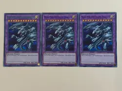 Yugioh Blue Eyes Ultimate Dragon 1st Ultra Rare Green Blue Purple NM - Free Holo - Image 1