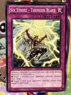 Yugioh Six Strike - Thunder Blast SDWS-EN039 Single - Image 1