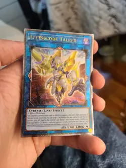 Yugioh Accesscode Talker RA04-EN079 1st Quarter Century Secret Rare (Alt. Art) - Image 1