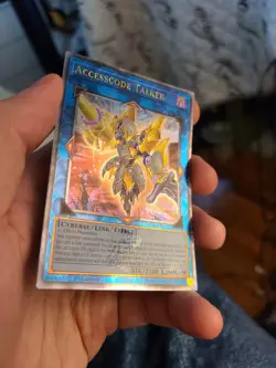 Yugioh Accesscode Talker RA04-EN079 1st Quarter Century Secret Rare (Alt. Art) - Image 2