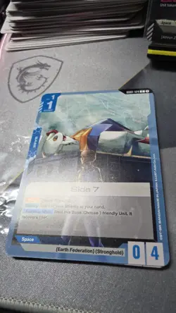 Gundam Card Game Side 7 GD01-124 C Newtype Rising - Image 1