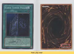 SR - Clock Tower Prison 1st Ed. YuGiOh Enemy of Justice #EOJ-EN048 2006 READ 0j6 - Image 3