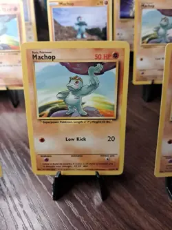 Pokemon TCG Machop And Machoke 9 Card Lot (Some Rocket And Base 2) - Image 3