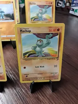 Pokemon TCG Machop And Machoke 9 Card Lot (Some Rocket And Base 2) - Image 4