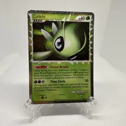 Vintage Celebi Y2K Pokemon Triumphant #92 Prime Pokemon Card Authentic 2010 - Image 1