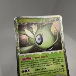 Vintage Celebi Y2K Pokemon Triumphant #92 Prime Pokemon Card Authentic 2010 - Image 4