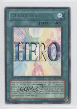 R - Hero Flash!! 1st Ed. YuGiOh Enemy of Justice #EOJ-EN042 2006 0e3 - Image 1