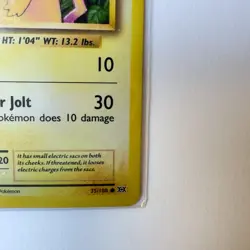 Pokemon Pikachu 35/108 Evolutions Cracked Ice Holo TCG English Card LP - Image 5