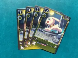 Salamon BT15-034 Playset Exceed Apocalypse Digimon Card x4 - Image 1