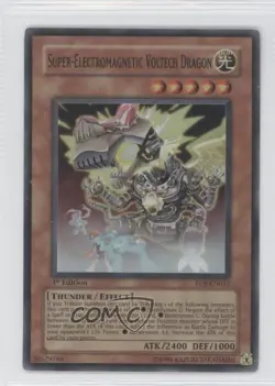 Super-Electromagnetic Voltech Dragon 1st Ed. YuGiOh Enemy of Justice 2006 0d08 - Image 1