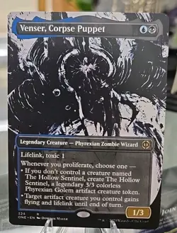 Venser, Corpse Puppet (Showcase) MTG Phyrexia: All Will Be One Regular - Image 1