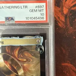 PSA 10 The One Ring, Showcase Scrolls, Lord of the Rings MTG (LOW POP) - Image 2