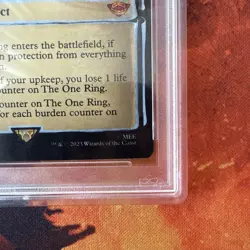 PSA 10 The One Ring, Showcase Scrolls, Lord of the Rings MTG (LOW POP) - Image 4