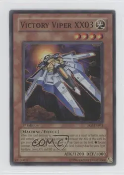 SR - Victory Viper XX03 1st Ed. YuGiOh Enemy of Justice #EOJ-EN011 2006 x0a - Image 1