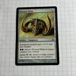 MTG Horned Helm Fifth Dawn Regular 132/165 - Image 1