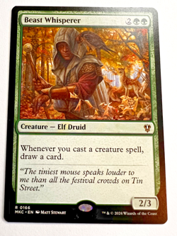 MTG: Beast Whisperer, Commander: Murders at Karlov Manor, Rare - Image 1