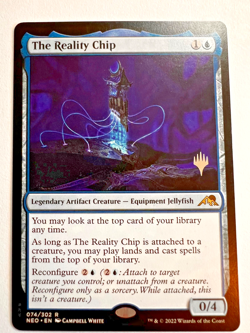 MTG: The Reality Chip, Kamigawa: Neon Dynasty, Rare - Image 1
