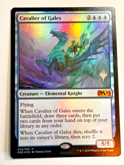 MTG: Cavalier of Gales (Promo), Core 2020, Mythic - Image 1