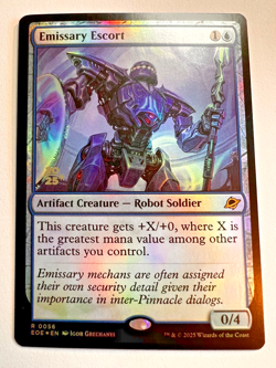 MTG: Emissary Escort, Edge of Eternities, Rare - Image 1