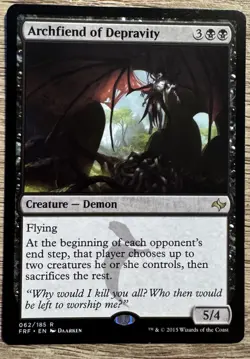 MTG - Archfiend of Depravity - Image 1